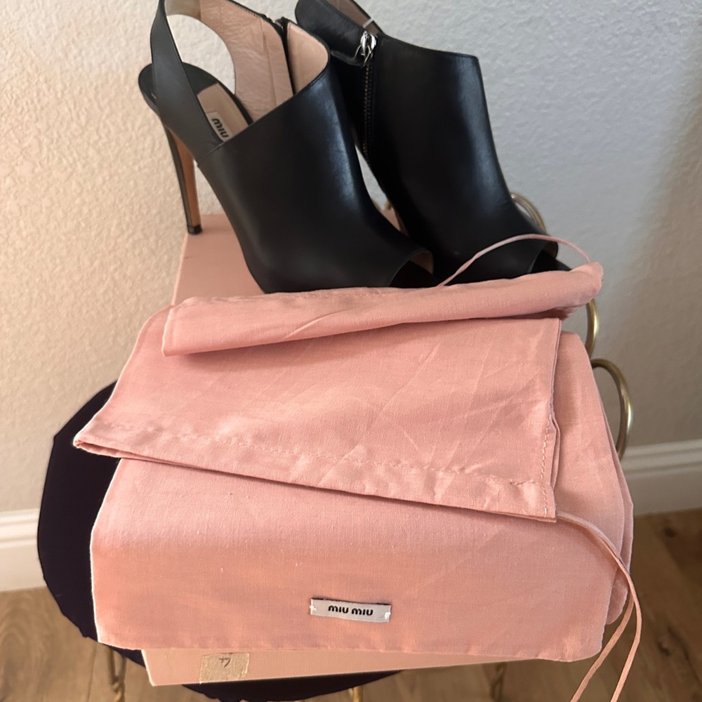 Miu Miu Size 39.5 Heels - image 3